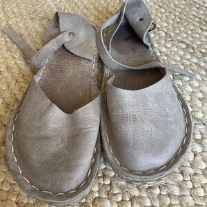 Barefoot Mary Jane style shoes